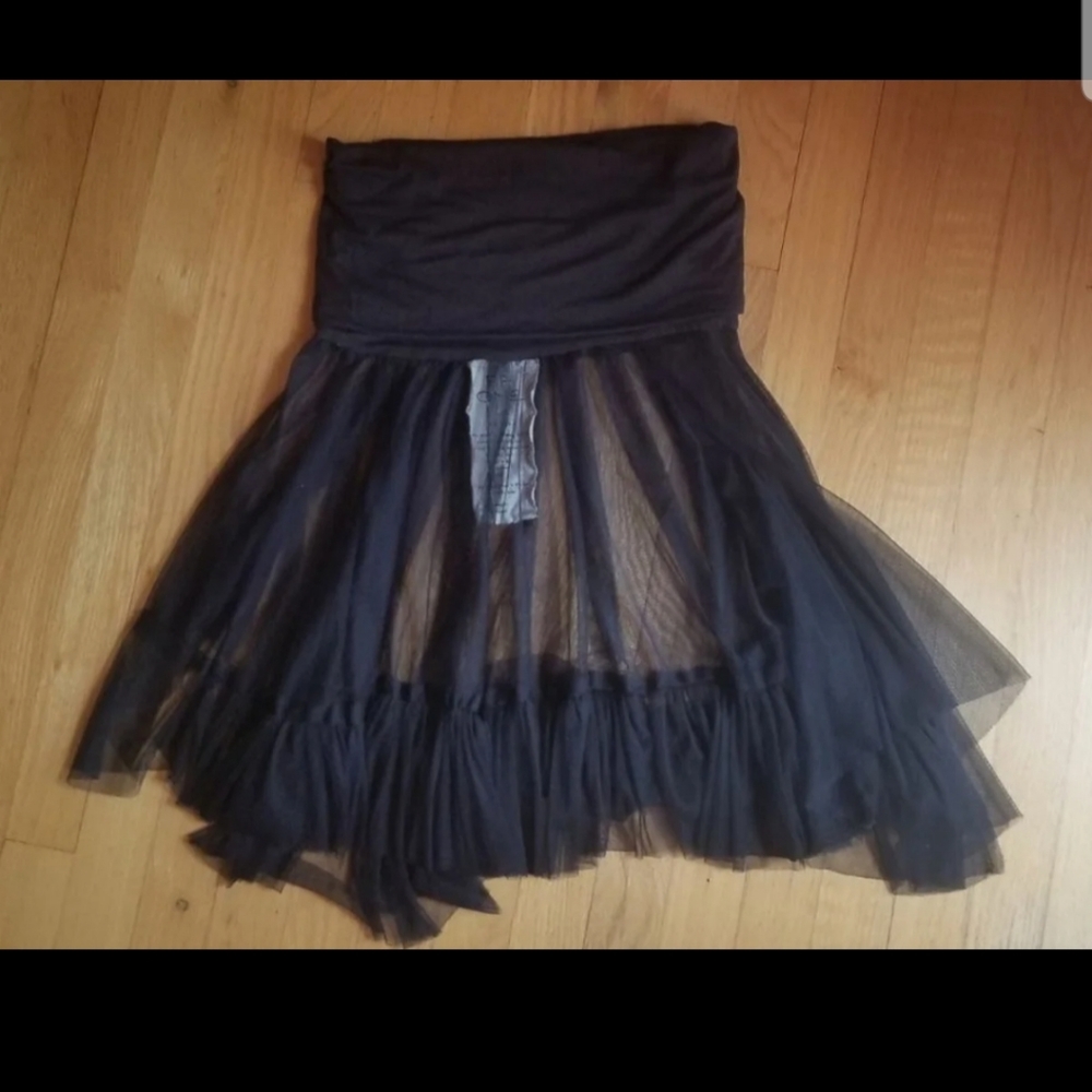 SOLD Free People Vintage Boho Layering Skirt